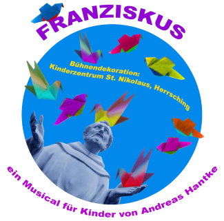Plakat für Franziskus-Musical